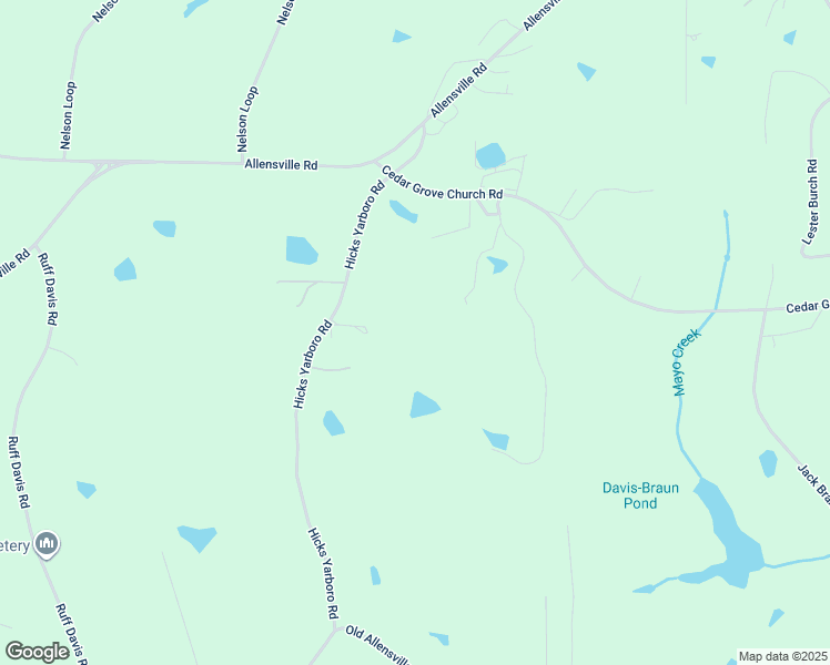map of restaurants, bars, coffee shops, grocery stores, and more near 497 Hicks Yarboro Road in Roxboro