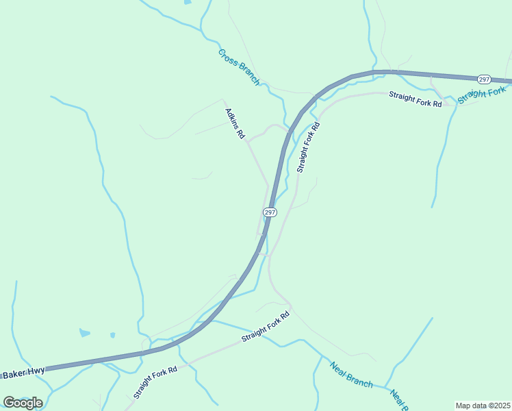 map of restaurants, bars, coffee shops, grocery stores, and more near 12439 Baker Highway in Pioneer