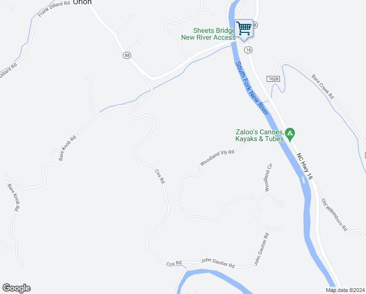 map of restaurants, bars, coffee shops, grocery stores, and more near 163 Snow Barn Lane in Jefferson