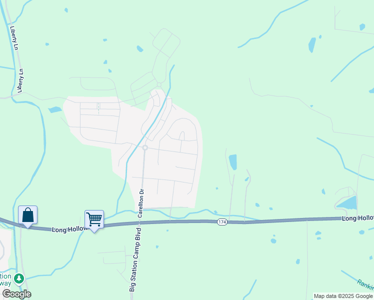 map of restaurants, bars, coffee shops, grocery stores, and more near 211 Calumet Court in Gallatin