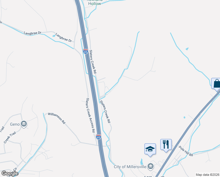 map of restaurants, bars, coffee shops, grocery stores, and more near 115 Fisher Road in Goodlettsville