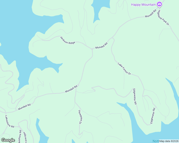 map of restaurants, bars, coffee shops, grocery stores, and more near 1601 Mundell Road in Eureka Springs