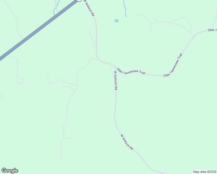 map of restaurants, bars, coffee shops, grocery stores, and more near 640 West Antioch Road in Springville