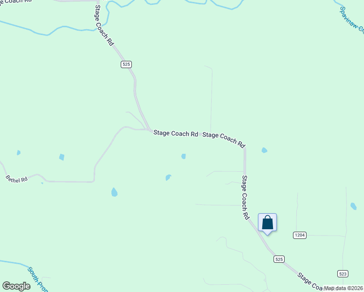 map of restaurants, bars, coffee shops, grocery stores, and more near 17047 Stage Coach Road in Gravette