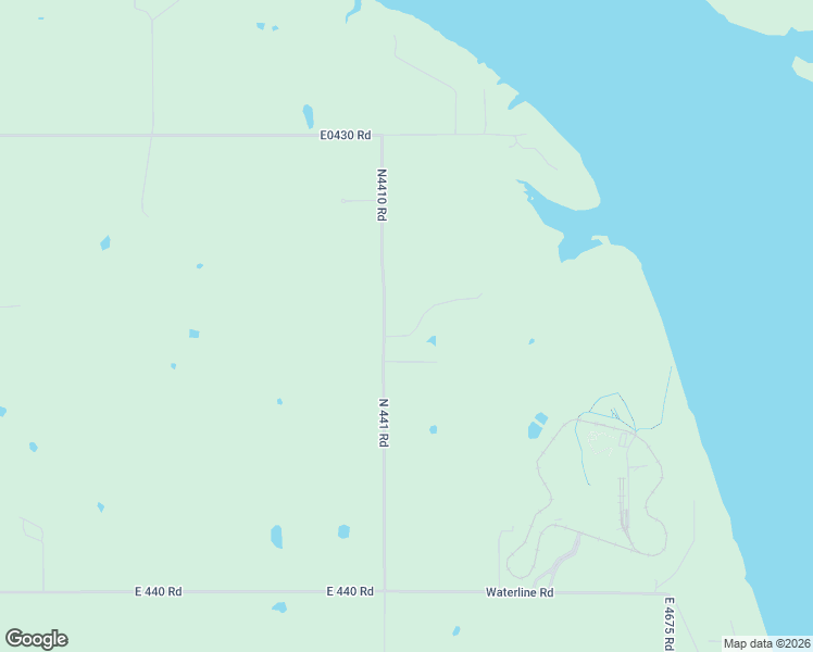 map of restaurants, bars, coffee shops, grocery stores, and more near 5508 North 441 Road in Adair