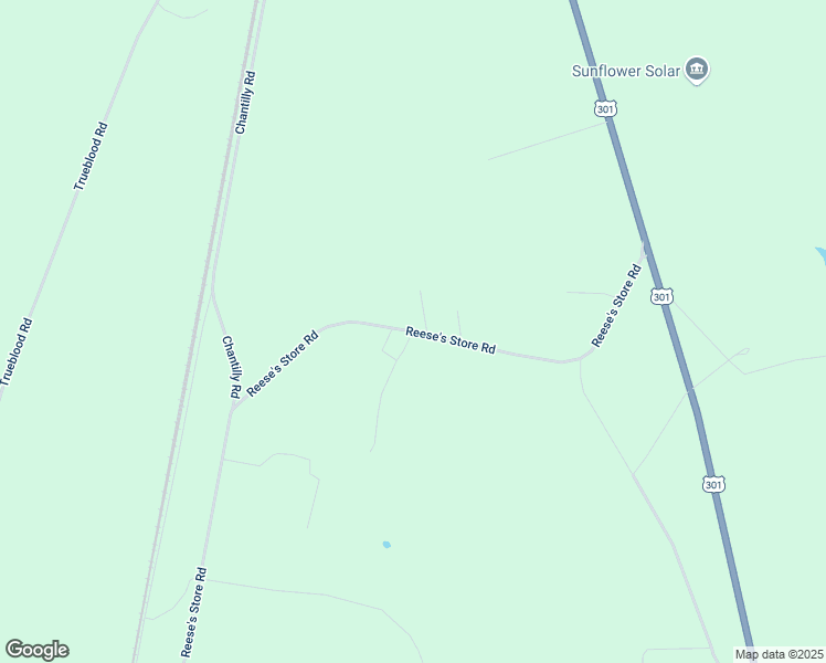 map of restaurants, bars, coffee shops, grocery stores, and more near 2200 Reese's Store Road in Halifax