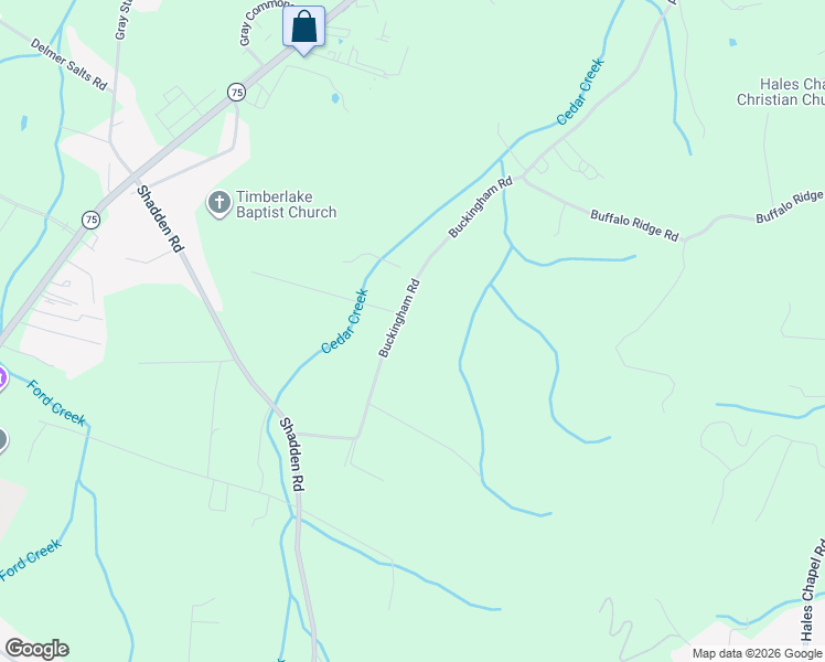 map of restaurants, bars, coffee shops, grocery stores, and more near 520 Buckingham Road in Johnson City