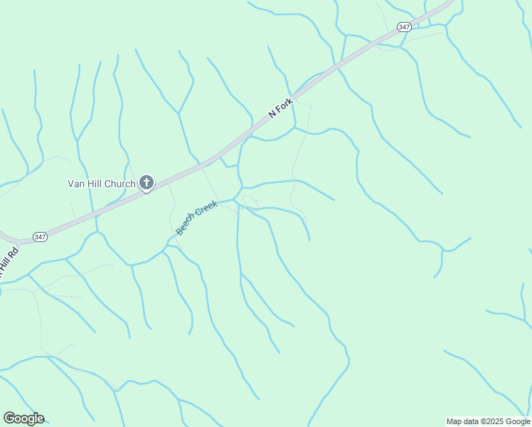 map of restaurants, bars, coffee shops, grocery stores, and more near 2240 Beech Creek Road in Rogersville