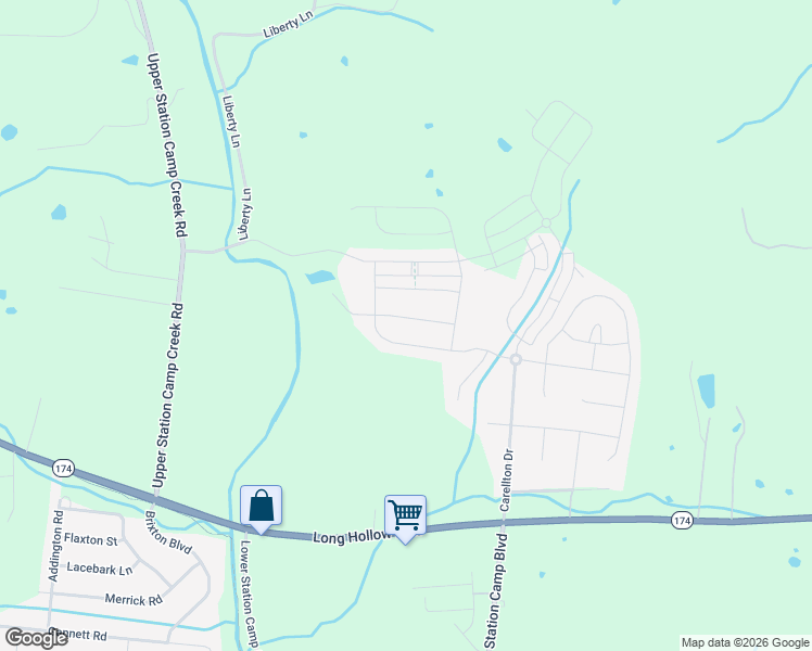 map of restaurants, bars, coffee shops, grocery stores, and more near 172 Ferdinand Drive in Gallatin