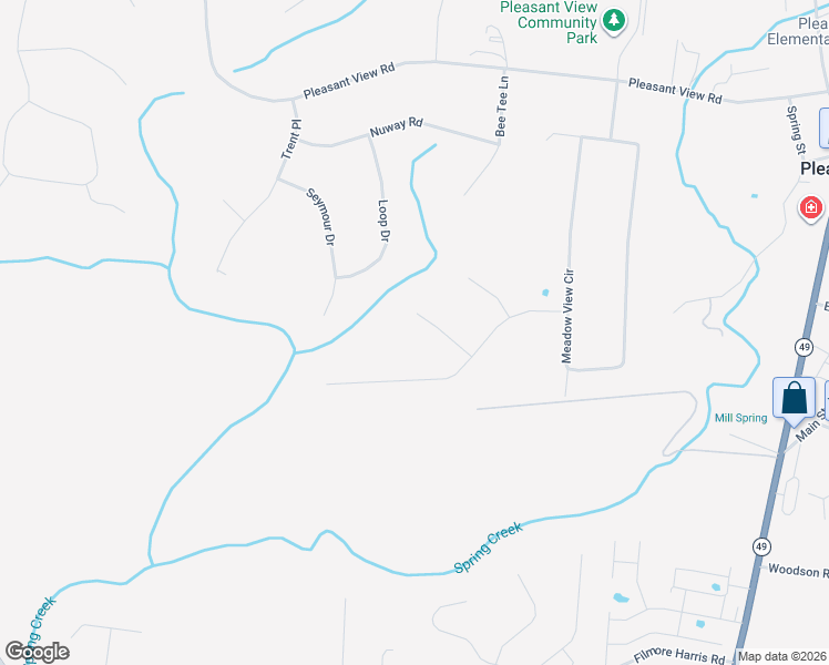 map of restaurants, bars, coffee shops, grocery stores, and more near 5054 Highpoint Road in Pleasant View