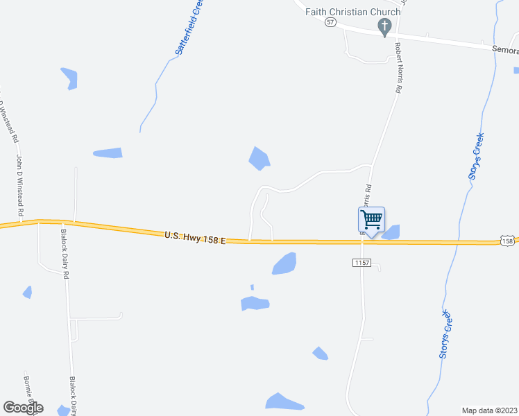 map of restaurants, bars, coffee shops, grocery stores, and more near 2768 Leasburg Road in Roxboro