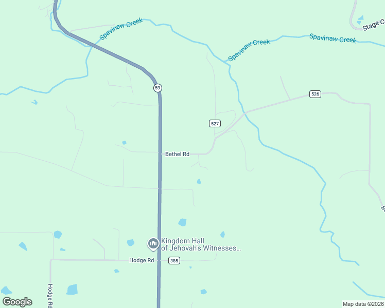 map of restaurants, bars, coffee shops, grocery stores, and more near 18441 Bethel Road in Gravette