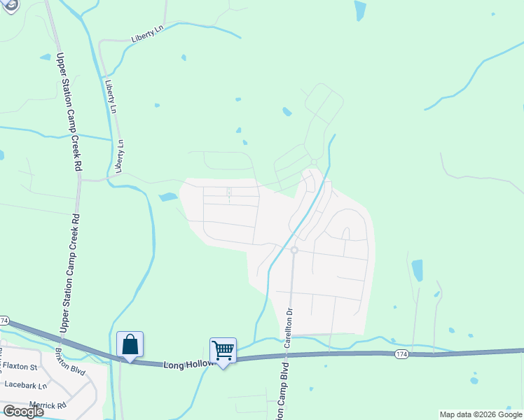 map of restaurants, bars, coffee shops, grocery stores, and more near 140 Gulfstream Drive in Gallatin