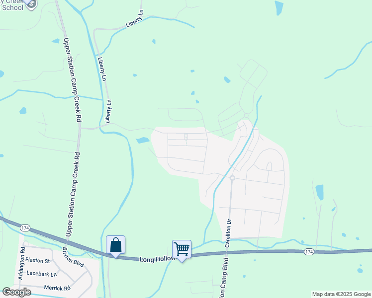 map of restaurants, bars, coffee shops, grocery stores, and more near 128 Santa Rosa Drive in Gallatin