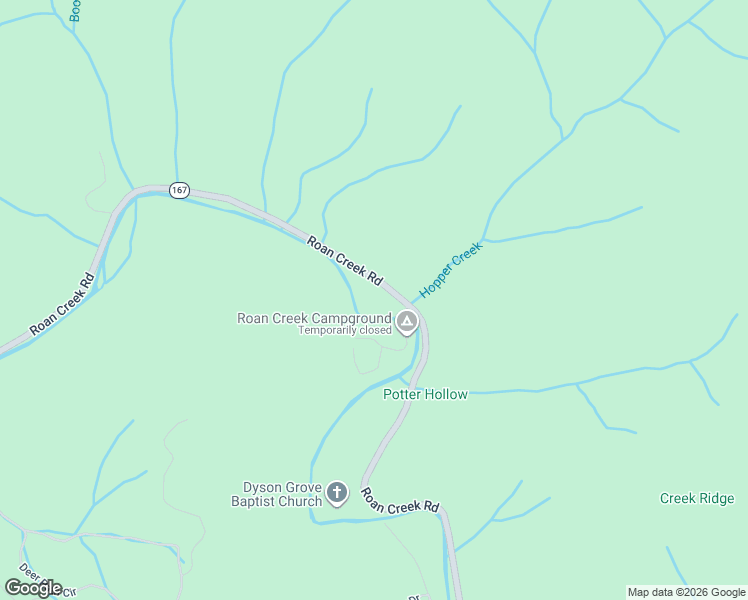 map of restaurants, bars, coffee shops, grocery stores, and more near 9147 Roan Creek Road in Butler