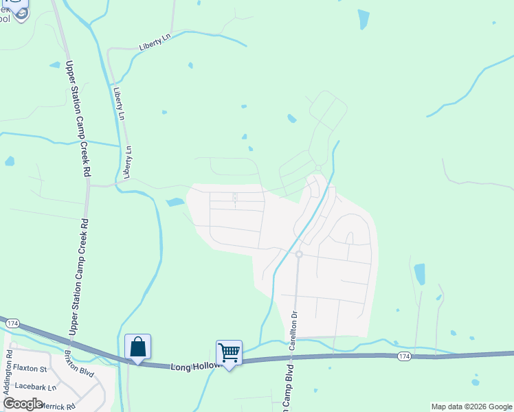 map of restaurants, bars, coffee shops, grocery stores, and more near 140 Gulfstream Drive in Gallatin