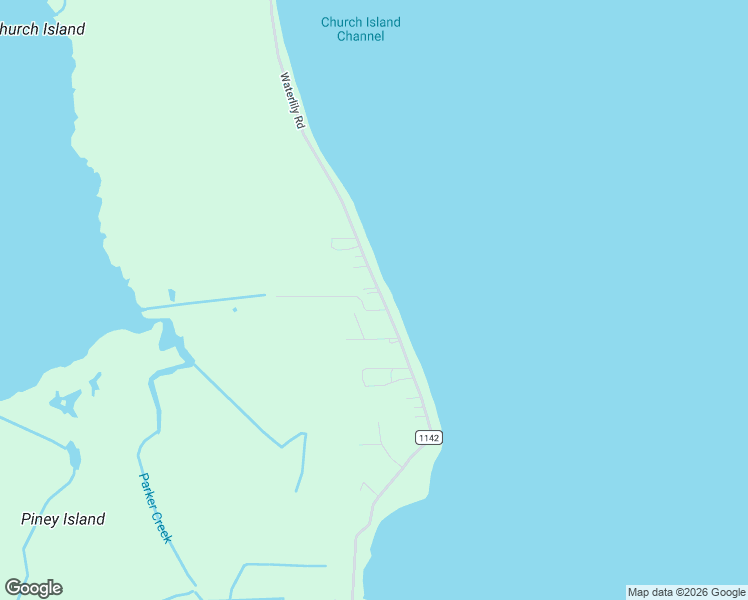 map of restaurants, bars, coffee shops, grocery stores, and more near 1237 Waterlily Road in Coinjock