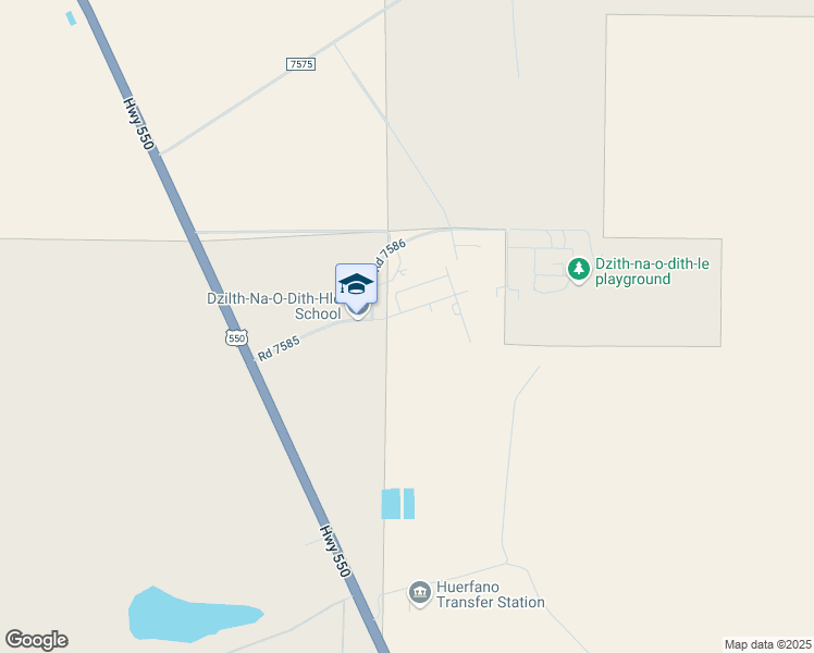 map of restaurants, bars, coffee shops, grocery stores, and more near 35 Road 7585 in Bloomfield