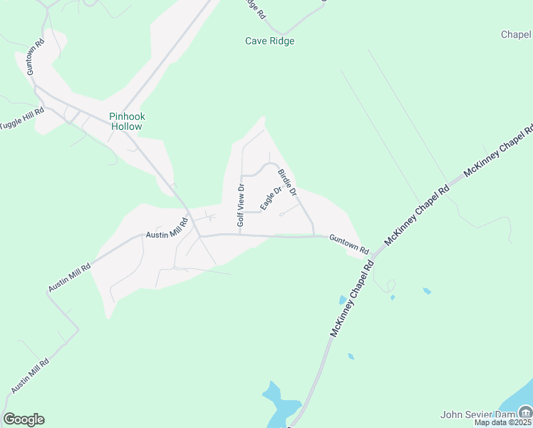 map of restaurants, bars, coffee shops, grocery stores, and more near 109 Eagle Drive in Rogersville