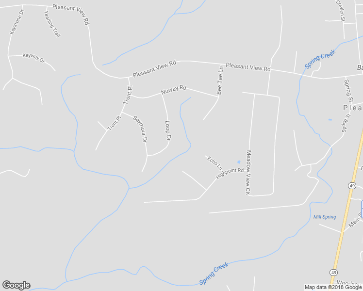 map of restaurants, bars, coffee shops, grocery stores, and more near 1185 Loop Drive in Pleasant View