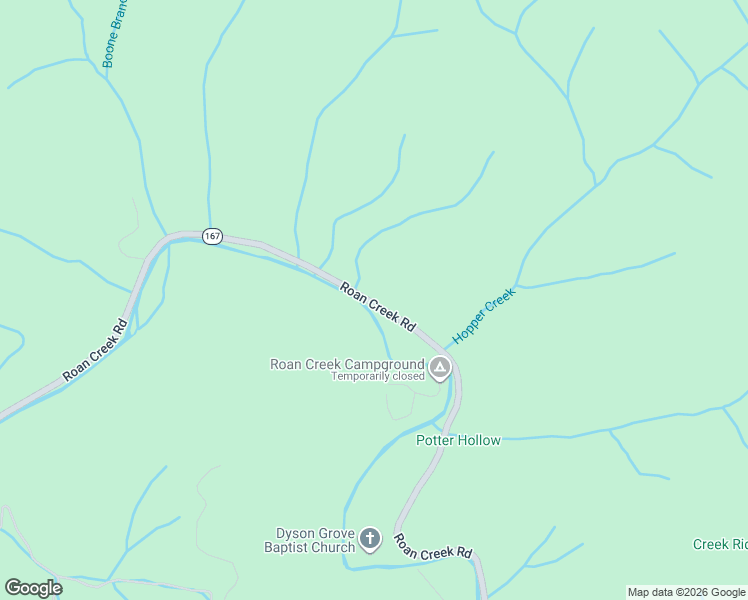 map of restaurants, bars, coffee shops, grocery stores, and more near 9147 Roan Creek Road in Butler