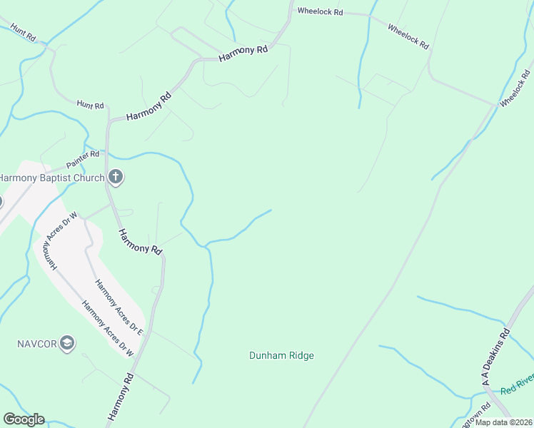 map of restaurants, bars, coffee shops, grocery stores, and more near 1094 Harmony Road in Jonesborough