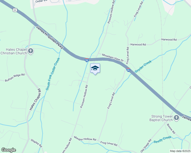 map of restaurants, bars, coffee shops, grocery stores, and more near in Gray