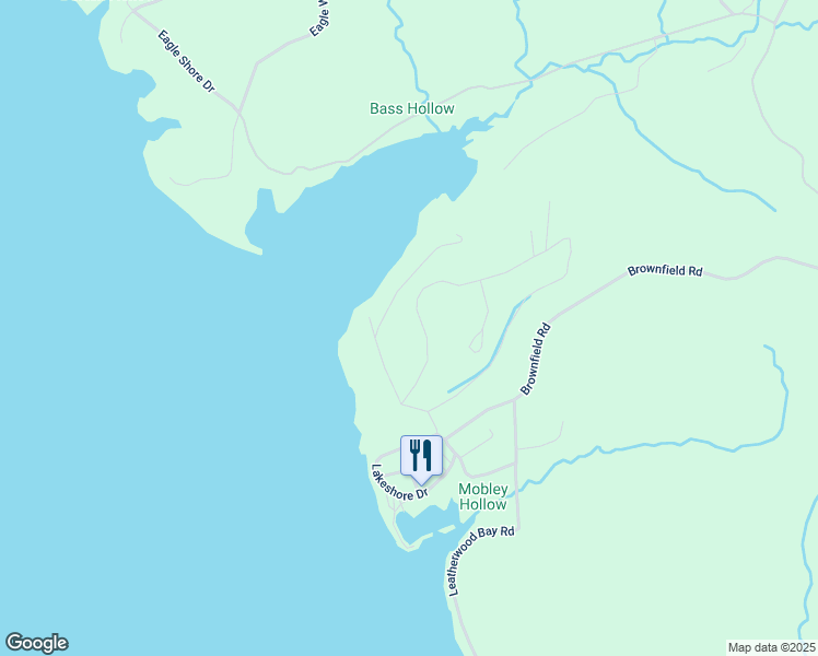 map of restaurants, bars, coffee shops, grocery stores, and more near 145 Waterview Drive in Dover