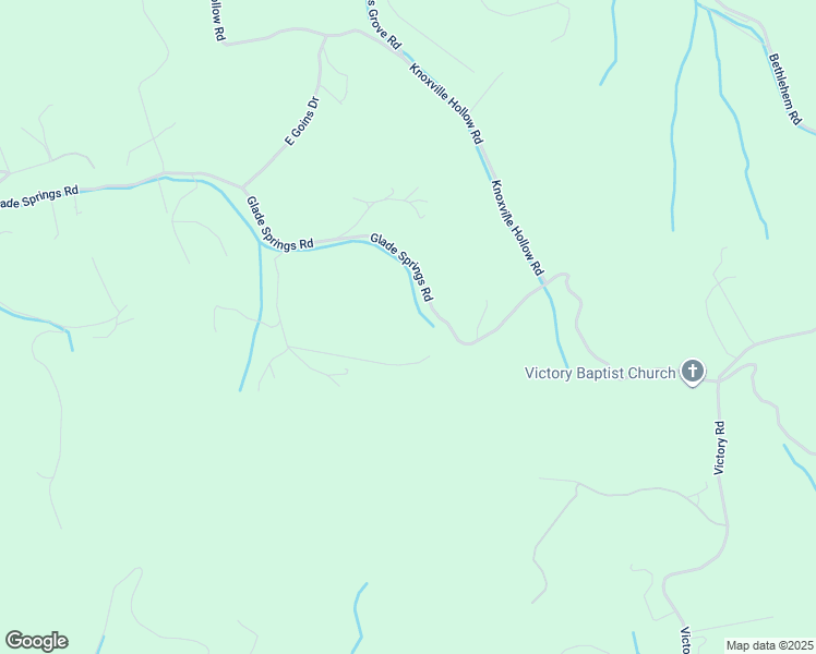 map of restaurants, bars, coffee shops, grocery stores, and more near 1410 Glade Springs Road in LaFollette