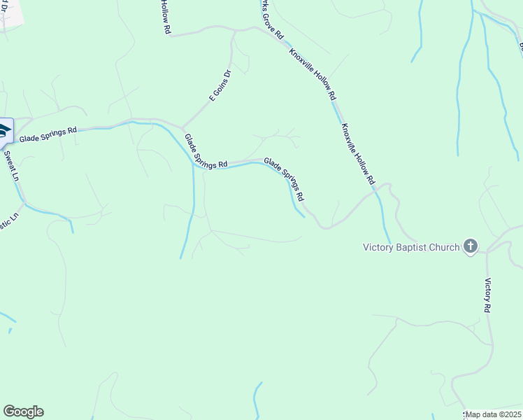 map of restaurants, bars, coffee shops, grocery stores, and more near 135 Mac Ivey Lane in LaFollette