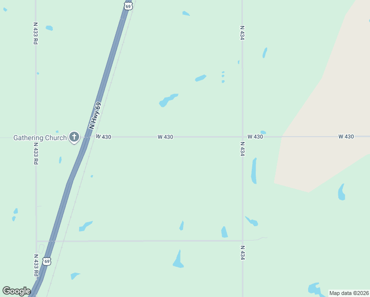 map of restaurants, bars, coffee shops, grocery stores, and more near 1115 West 430 in Adair