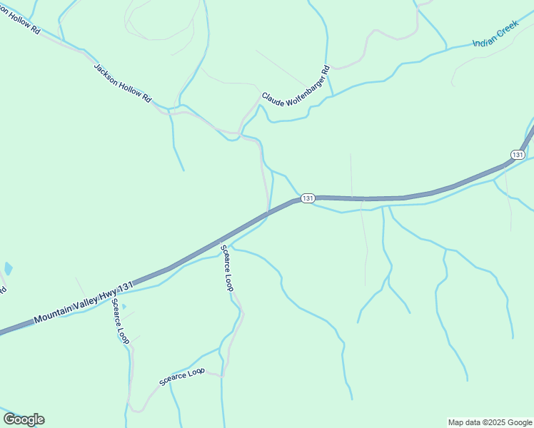 map of restaurants, bars, coffee shops, grocery stores, and more near Mountain Valley Highway 131 in Thorn Hill