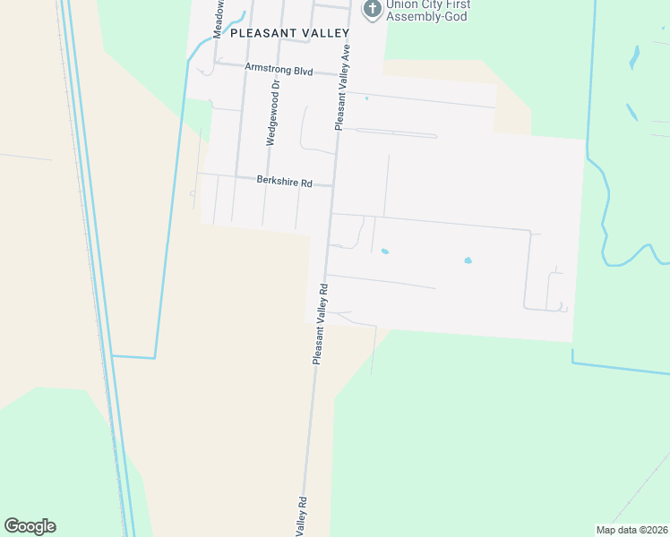 map of restaurants, bars, coffee shops, grocery stores, and more near 2310 Pleasant Valley Avenue in Union City