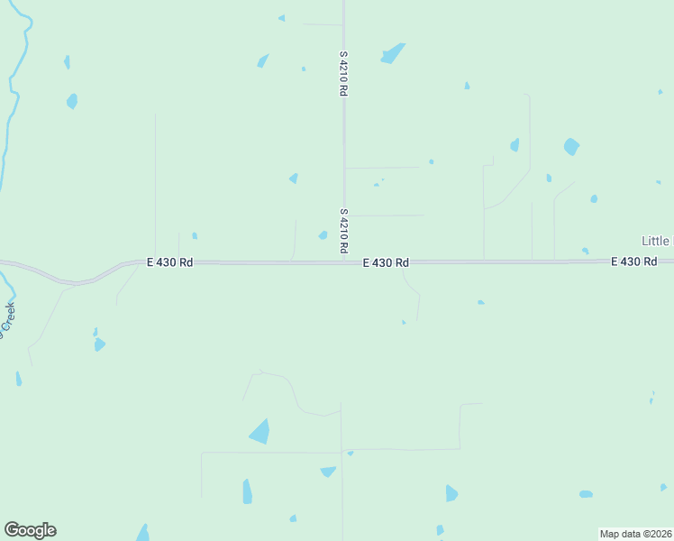 map of restaurants, bars, coffee shops, grocery stores, and more near 17980 East 430 Road in Claremore