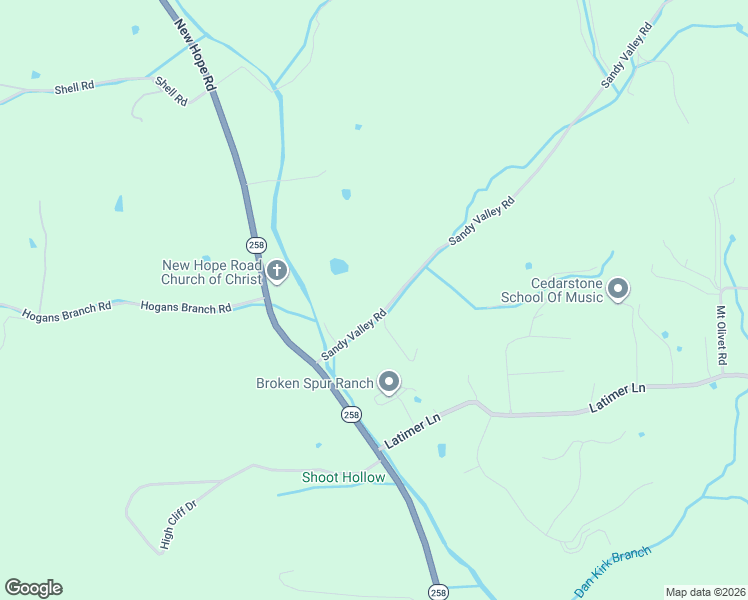 map of restaurants, bars, coffee shops, grocery stores, and more near 1041 Sandy Valley Road in Hendersonville