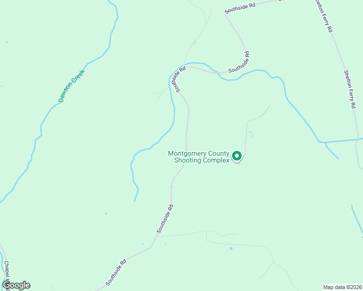 map of restaurants, bars, coffee shops, grocery stores, and more near 4151 Southside Road in Southside