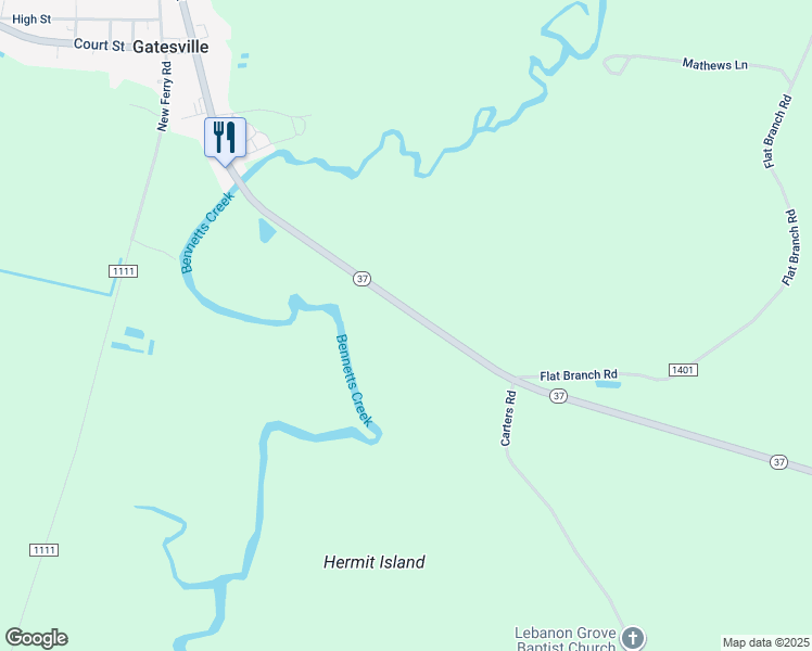 map of restaurants, bars, coffee shops, grocery stores, and more near in Gatesville