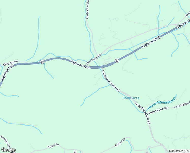 map of restaurants, bars, coffee shops, grocery stores, and more near 5665 Lone Mountain Road in New Tazewell