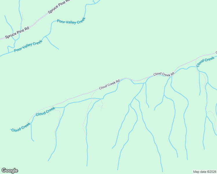 map of restaurants, bars, coffee shops, grocery stores, and more near 1013 Cloud Creek Road in Rogersville