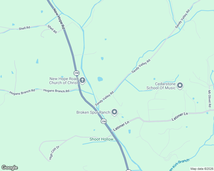 map of restaurants, bars, coffee shops, grocery stores, and more near 1041 Sandy Valley Road in Hendersonville