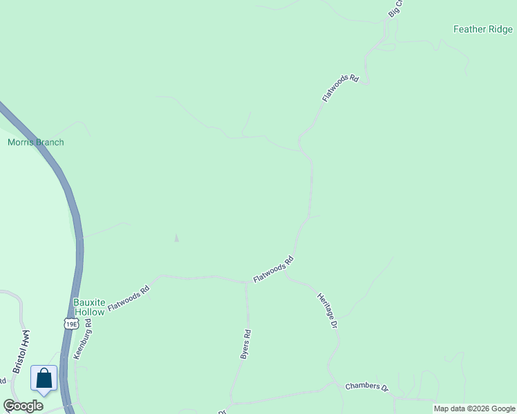 map of restaurants, bars, coffee shops, grocery stores, and more near 309 Holston Mountain Road in Elizabethton
