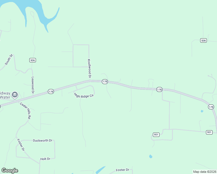 map of restaurants, bars, coffee shops, grocery stores, and more near 1855 Arkansas 178 in Midway