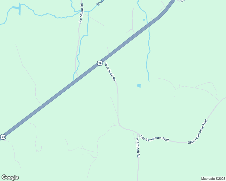 map of restaurants, bars, coffee shops, grocery stores, and more near 244 West Antioch Road in Springville