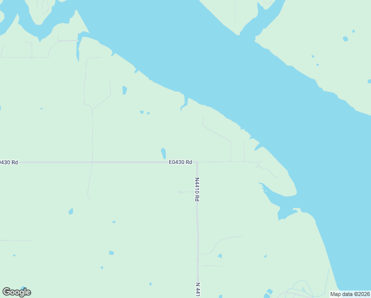 map of restaurants, bars, coffee shops, grocery stores, and more near 5929 East 430 Road in Adair