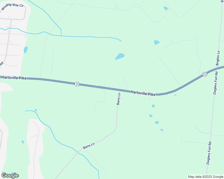 map of restaurants, bars, coffee shops, grocery stores, and more near 1850 Tennessee 25 in Gallatin