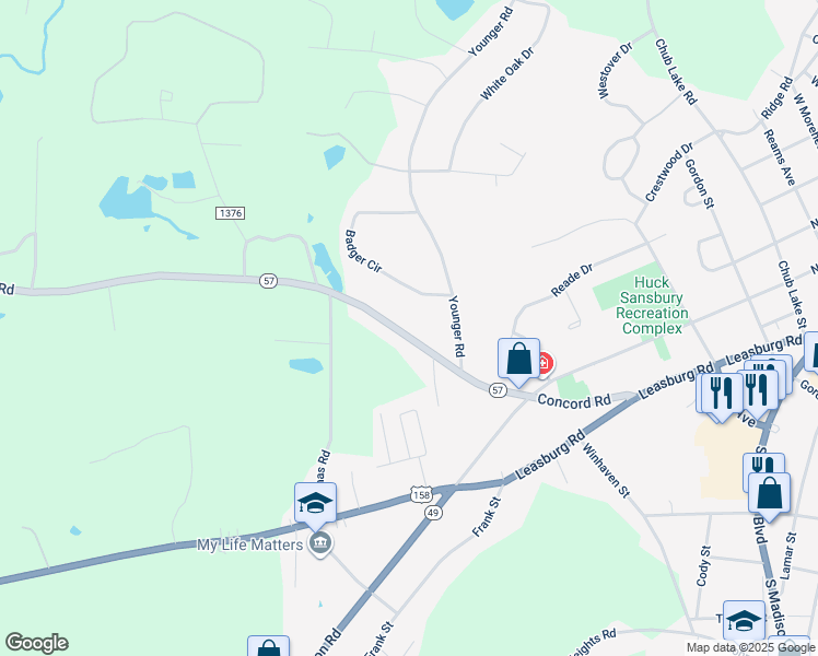 314 Semora Road, Roxboro NC Walk Score