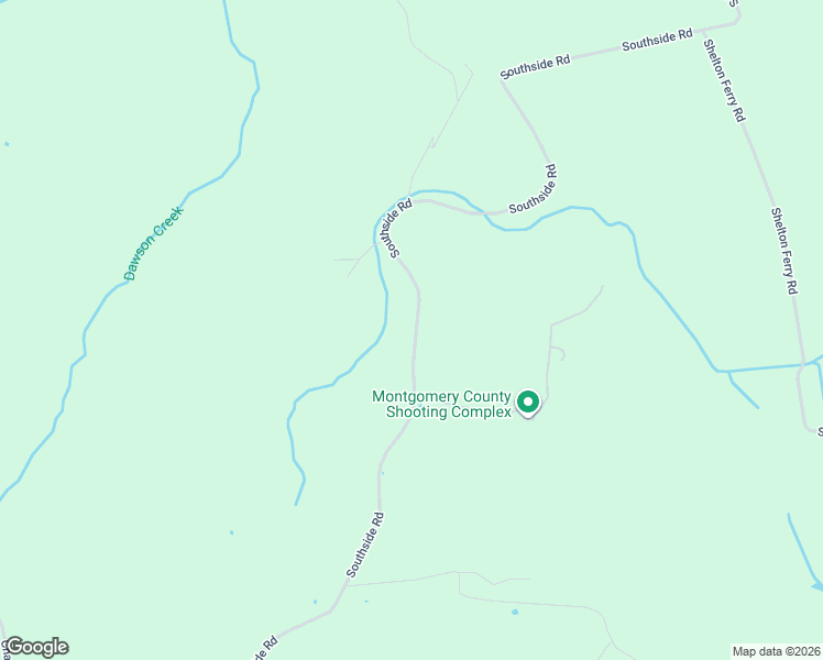 map of restaurants, bars, coffee shops, grocery stores, and more near 4100 Southside Road in Southside