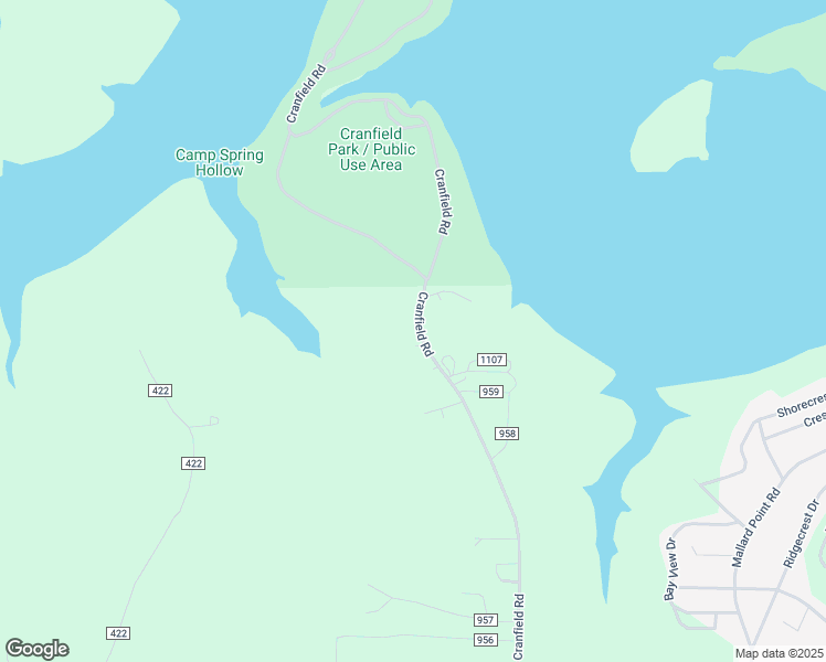 map of restaurants, bars, coffee shops, grocery stores, and more near 1524 Cranfield Road in Mountain Home