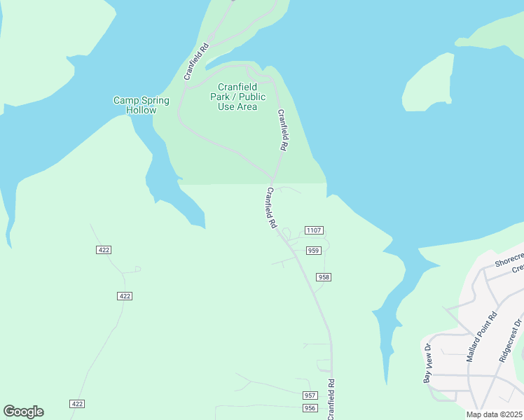 map of restaurants, bars, coffee shops, grocery stores, and more near 1524 Cranfield Road in Mountain Home
