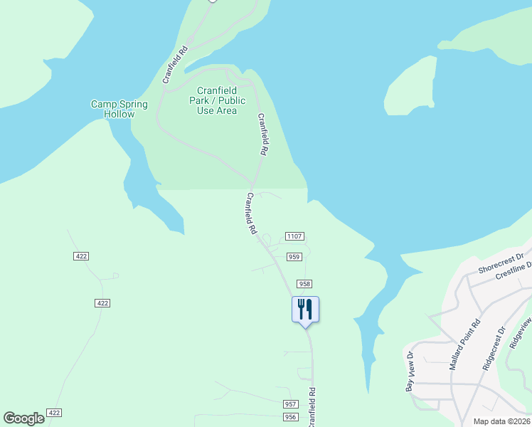 map of restaurants, bars, coffee shops, grocery stores, and more near 73 Gentle Wind Place in Mountain Home